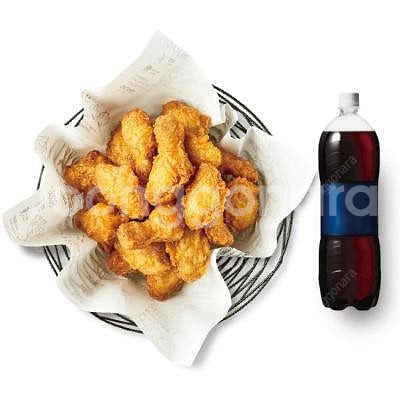 교촌 허니콤보 + 콜라 1.25L--0