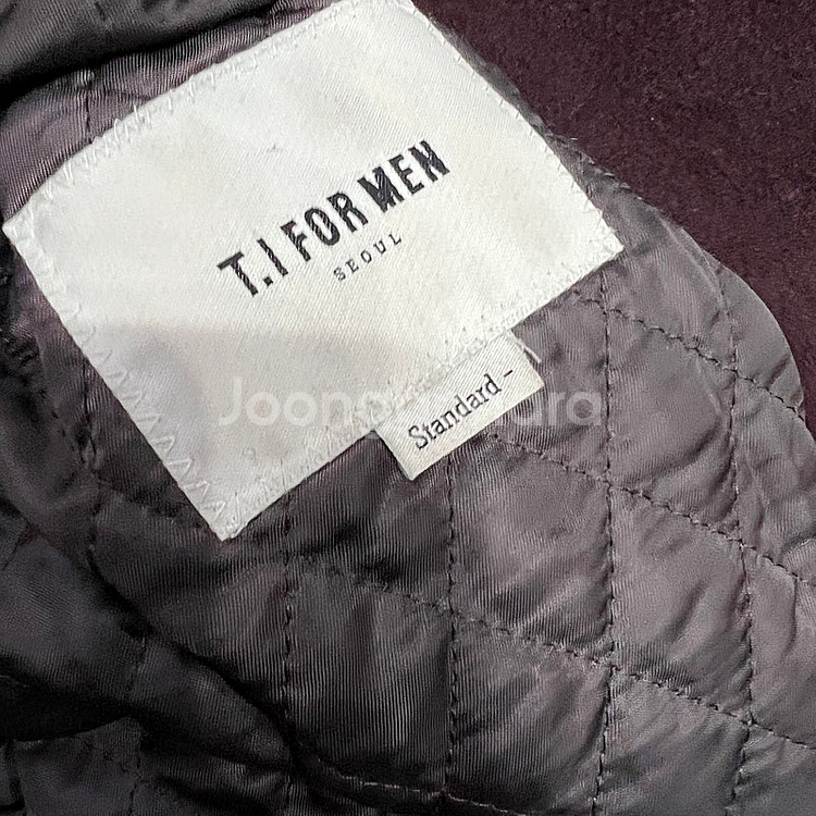 95) 티아이포맨 울 캐시미어 코트 싱글코트 커스텀멜로우--4