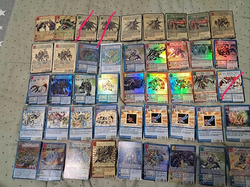 디지몬 카드 판매합니다(주말 특가)--2