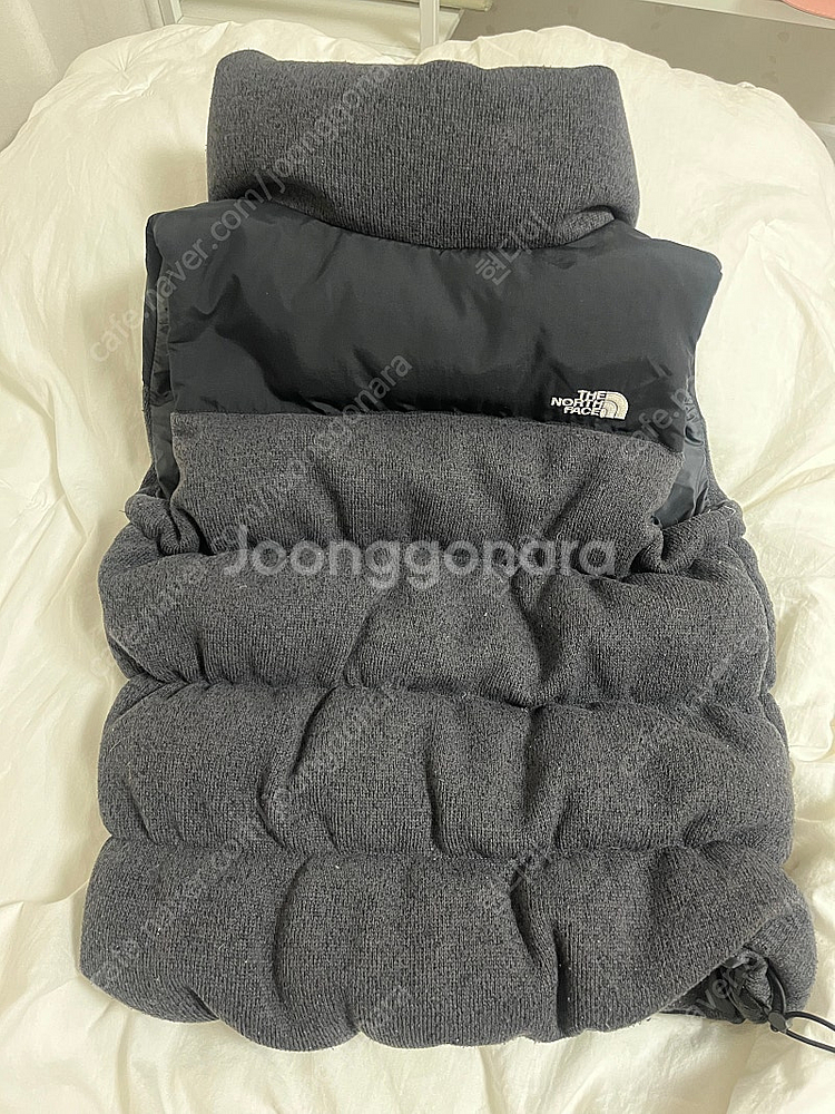 노스페이스 패딩 조끼--1