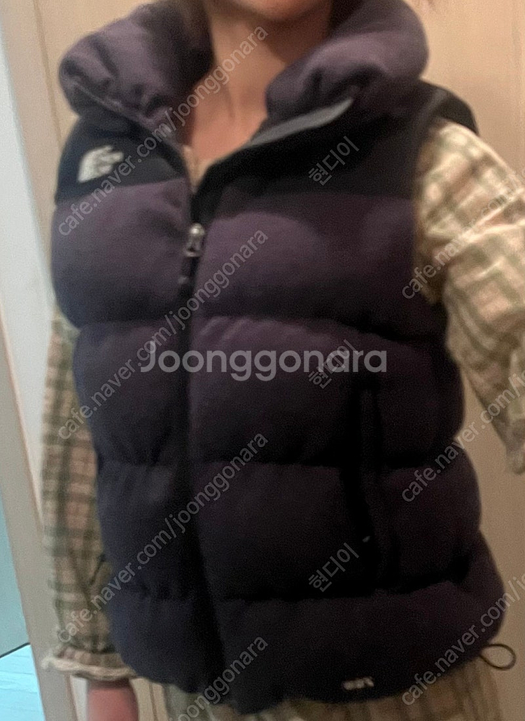 노스페이스 패딩 조끼--9