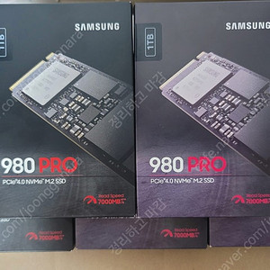 삼성 980 PRO(NVMe) 1 TB SSD (미개봉 제품)