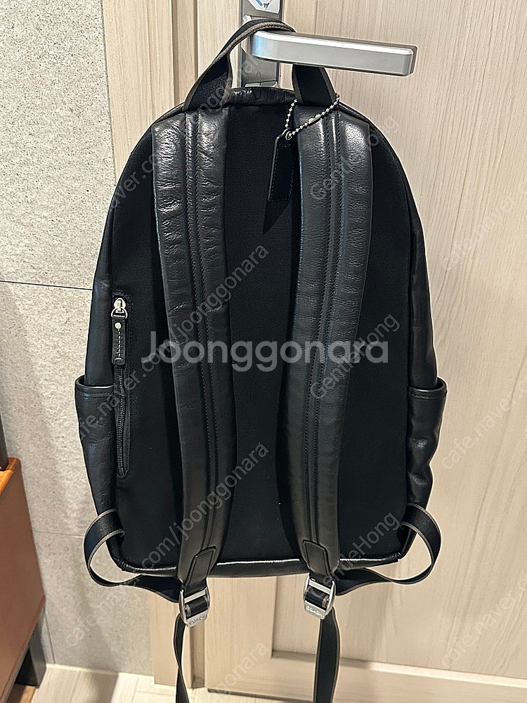 COACH 코치 가죽 백팩 남여공용 레더 웨스트(정품)--1