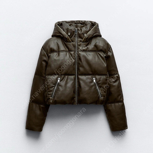 자라 숏패딩 s 사이즈 팝니다.