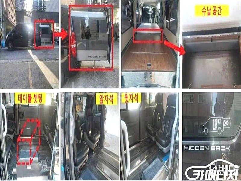 [현대]그랜드 스타렉스 캠핑카 2WD 2016 년 중고...--5