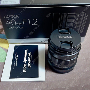 보이그랜더 녹턴 40mm F1.4 Z마운트 판매합니다.