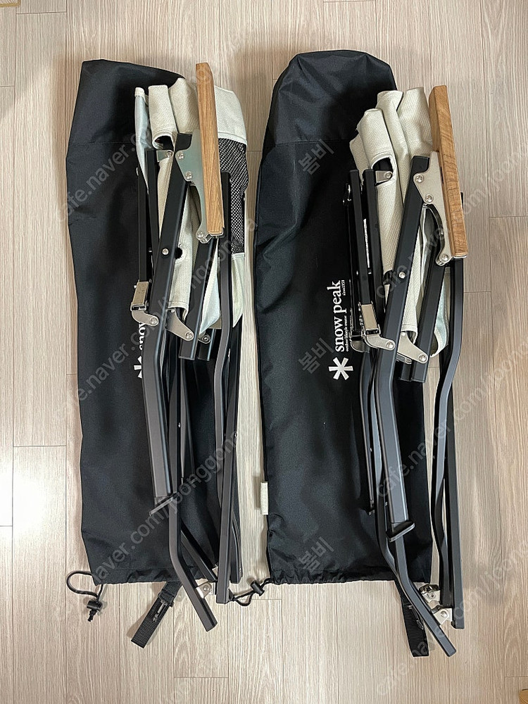 스노우피크 로우체어쇼트 아이보리 미사용 팝니다 (1개 남음) 이미지