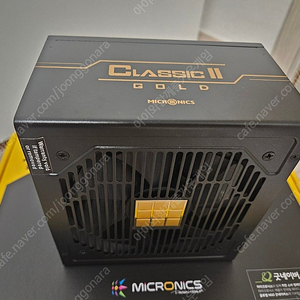 마이크로닉스 CLASSIC II GD 750W 80PLUS 230V EU Gold 풀모듈러 ATX3.1