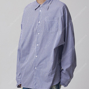 테이크이지 PIN STRIPE OVER SHIRT L