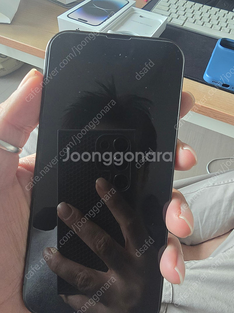 아이폰14프로 256 스페이스 블랙 팝니다.--1
