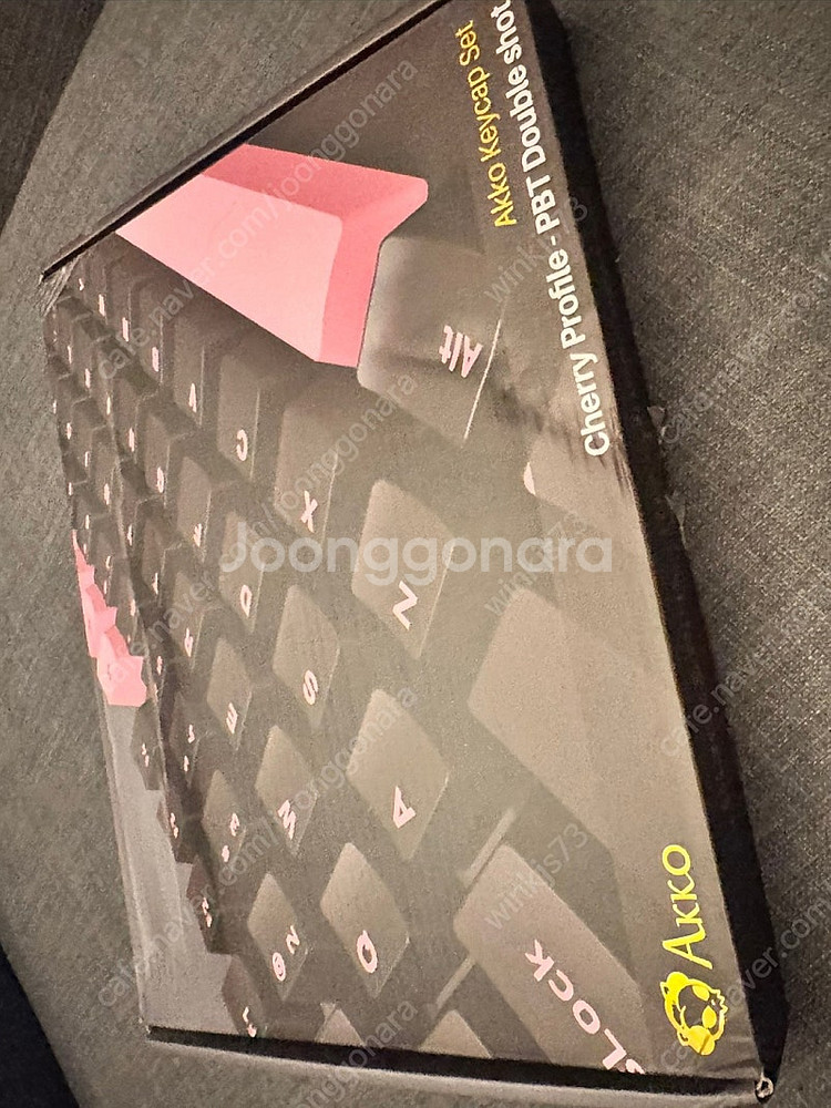 Akko Black Pink 키캡 PBT Akko 별밤...--2