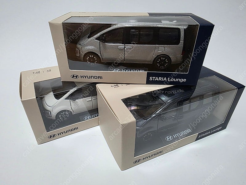 미개봉 1:38 현대 스타리아 딜러버전 풀세트
