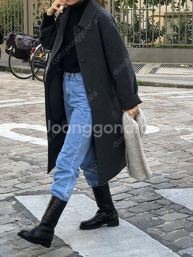 뮤렛 claude handmade coat(차콜)--1