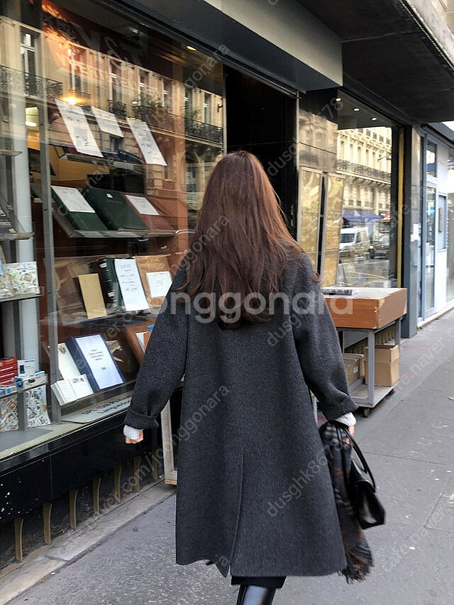뮤렛 claude handmade coat(차콜)--2