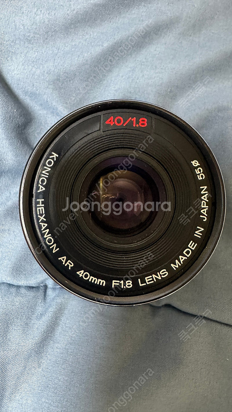 코니카 헥사논 AR렌즈 40mm f1.8(네고문의 환영...--1