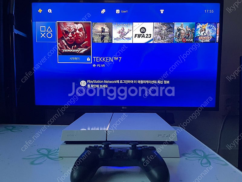 PS4 500GB CUH-1116A_6.72 약 10종...--0