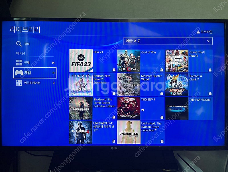 PS4 500GB CUH-1116A_6.72 약 10종...--1