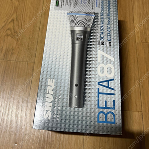 Shure beta 87a 팝니다