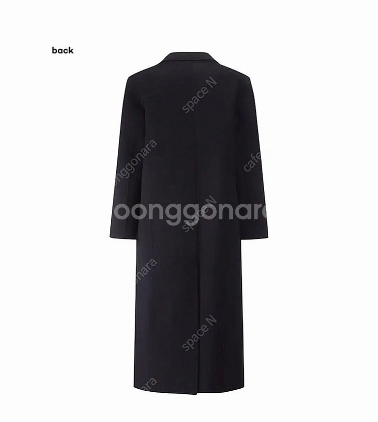 데카브 캐시미어 핸드메이드코트--8