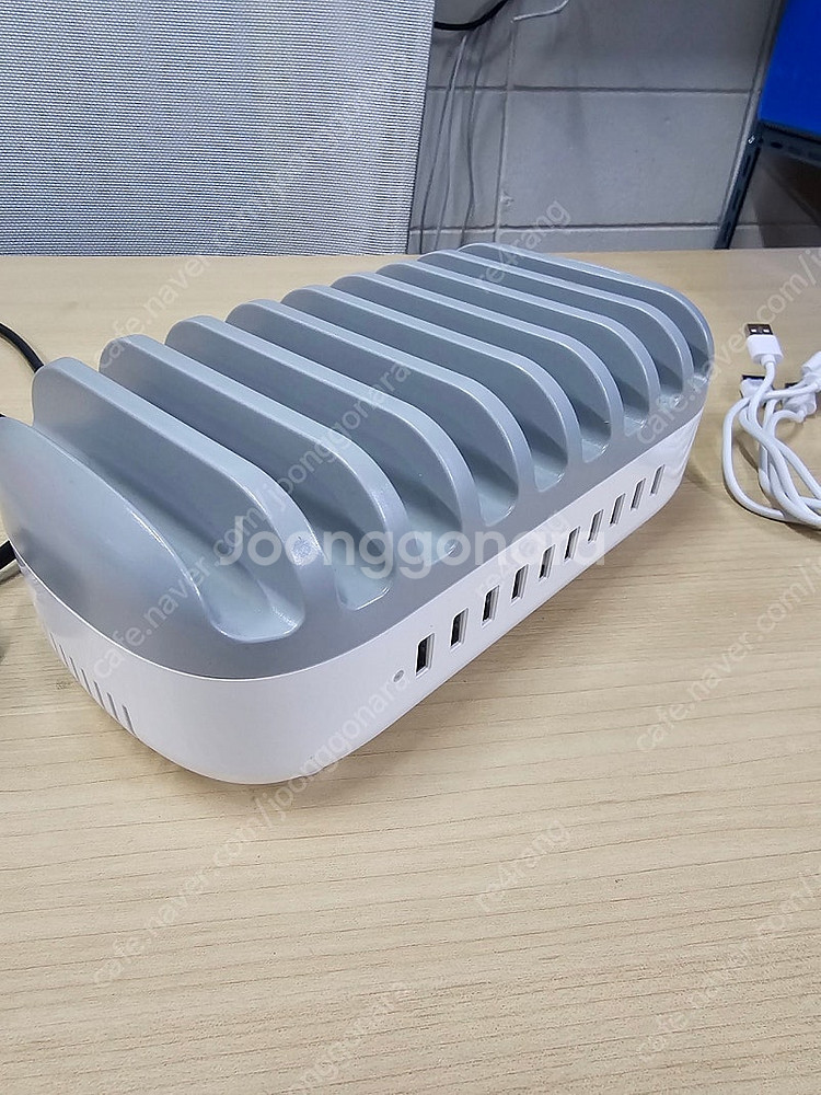 다량 핸드폰 충전기 USB 거치대 다중 고속 무선 10칸형--2