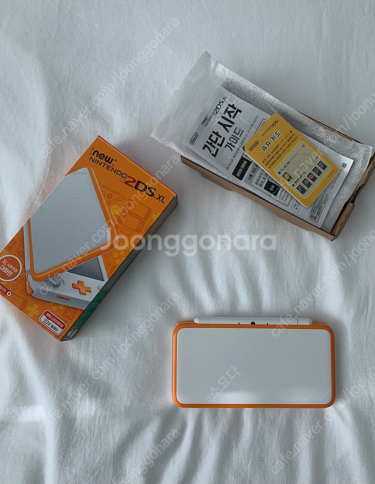 뉴 new 닌텐도 2ds xl 화이트오렌지--0