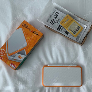 뉴 new 닌텐도 2ds xl 화이트오렌지
