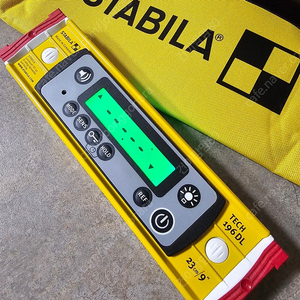 (새상품)STABILA TECH 196 DL 스테빌라 디지털 수평기 230mm 공구 연장