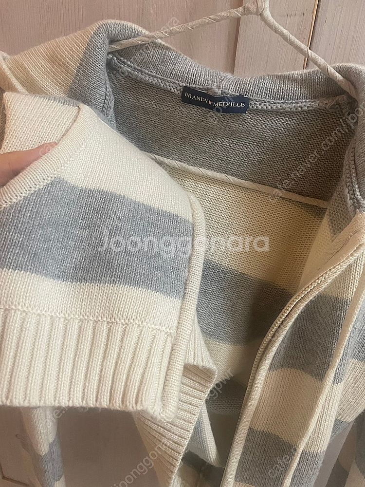 브랜디멜빌 새제품 다수- 케이블 후드, 스트라이프 후드...--4