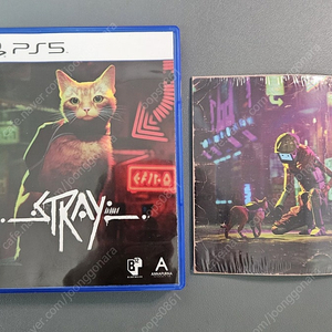 PS5 스트레이 (stray) + 아트카드 (택포)