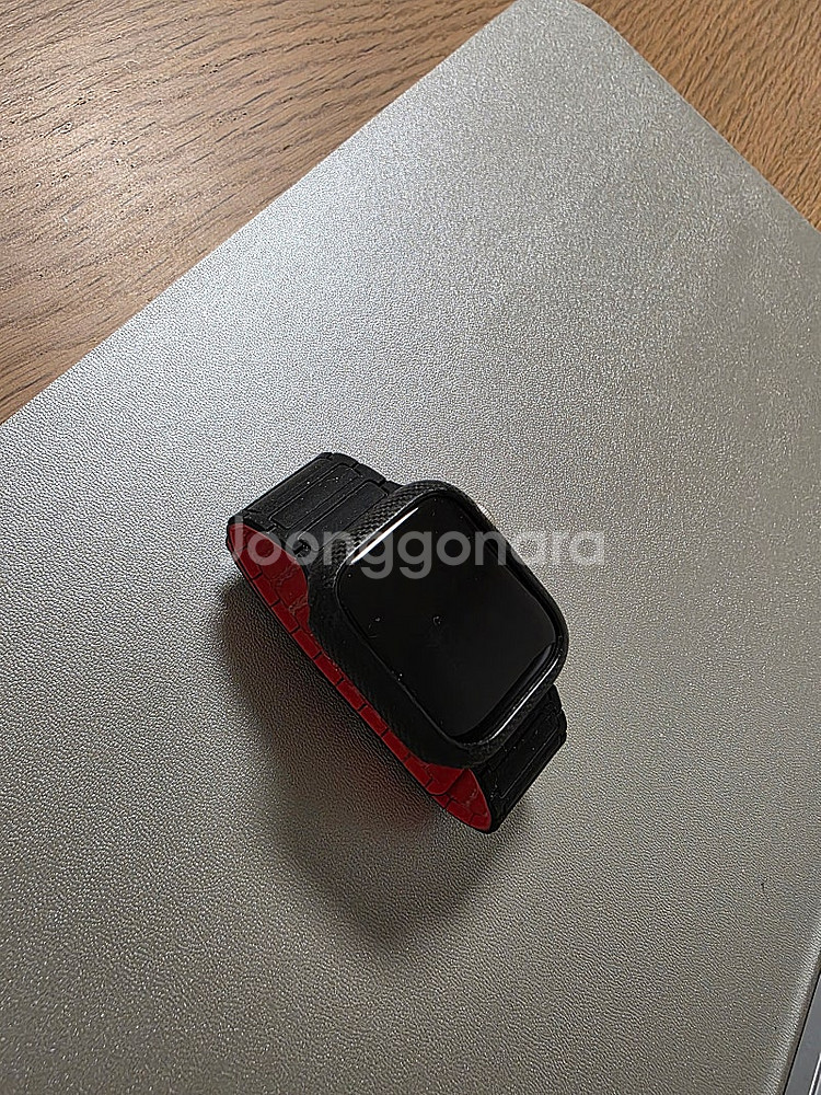 [팝니다] 애플워치7 41mm gps 스타라이트 알루미...--5