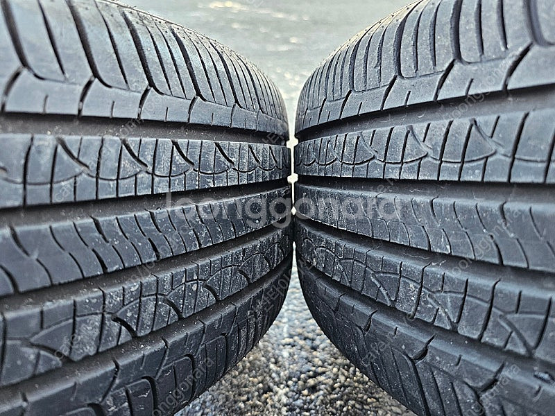 인피니티 M35, M37 18인치 블랙유광 휠타이어셋....--5