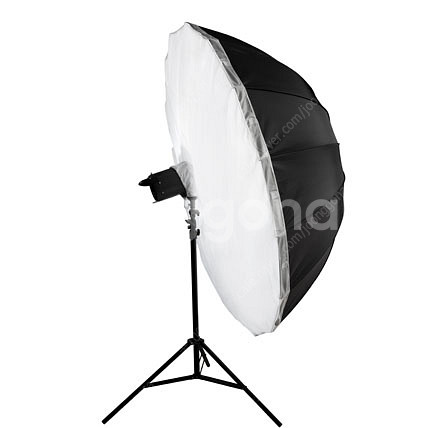 대형 반사우산 실버 185cm +흰색디퓨져--2