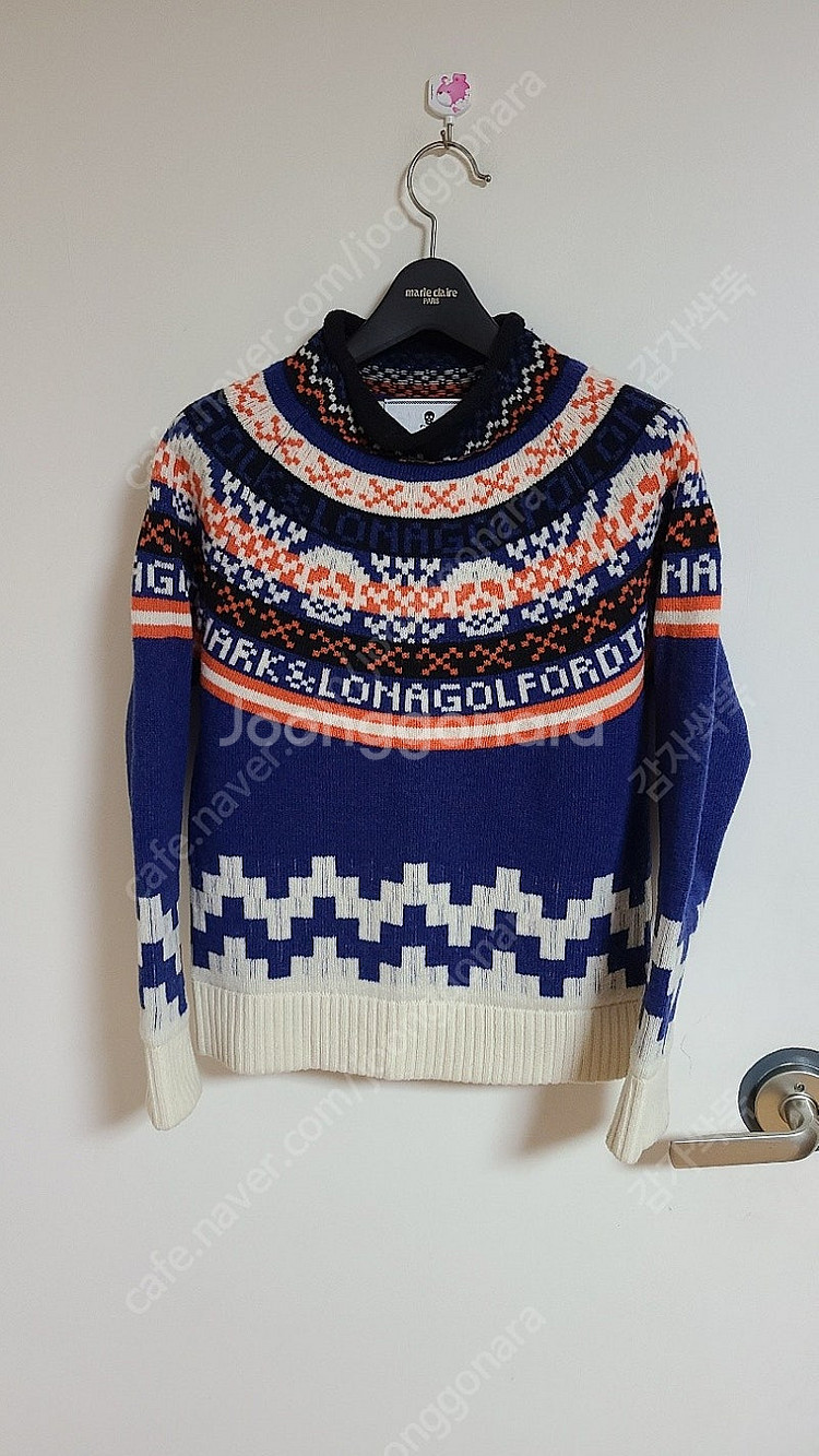 마크앤로나 방풍 풀오버 니트 여성--0