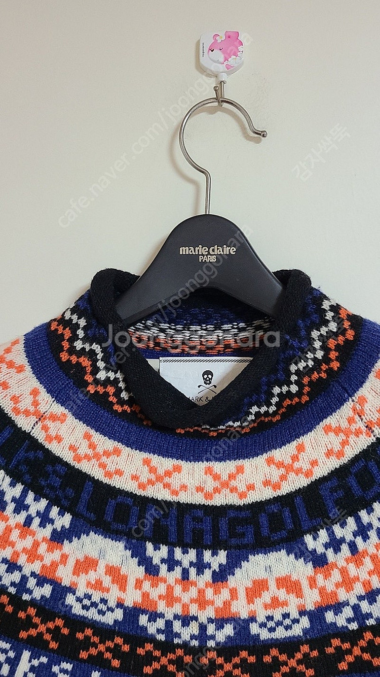 마크앤로나 방풍 풀오버 니트 여성--1