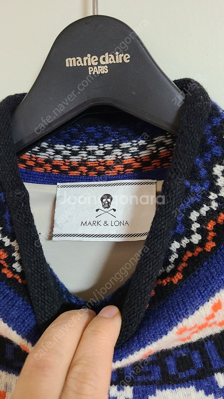 마크앤로나 방풍 풀오버 니트 여성--2