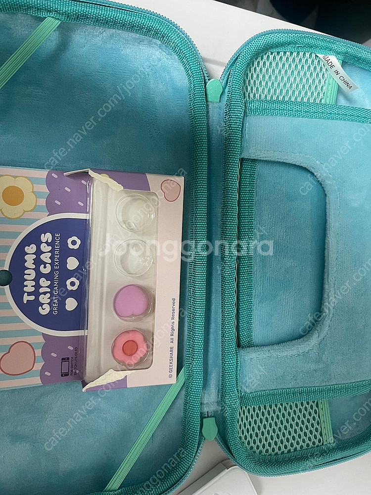 닌텐도 스위치 튀동숲 에디션 + 칩 3개 + 파우치 +...--6
