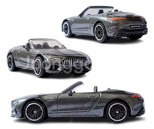 매치박스 메르세데스 벤츠 AMG SL63 컨버터블 다크--3