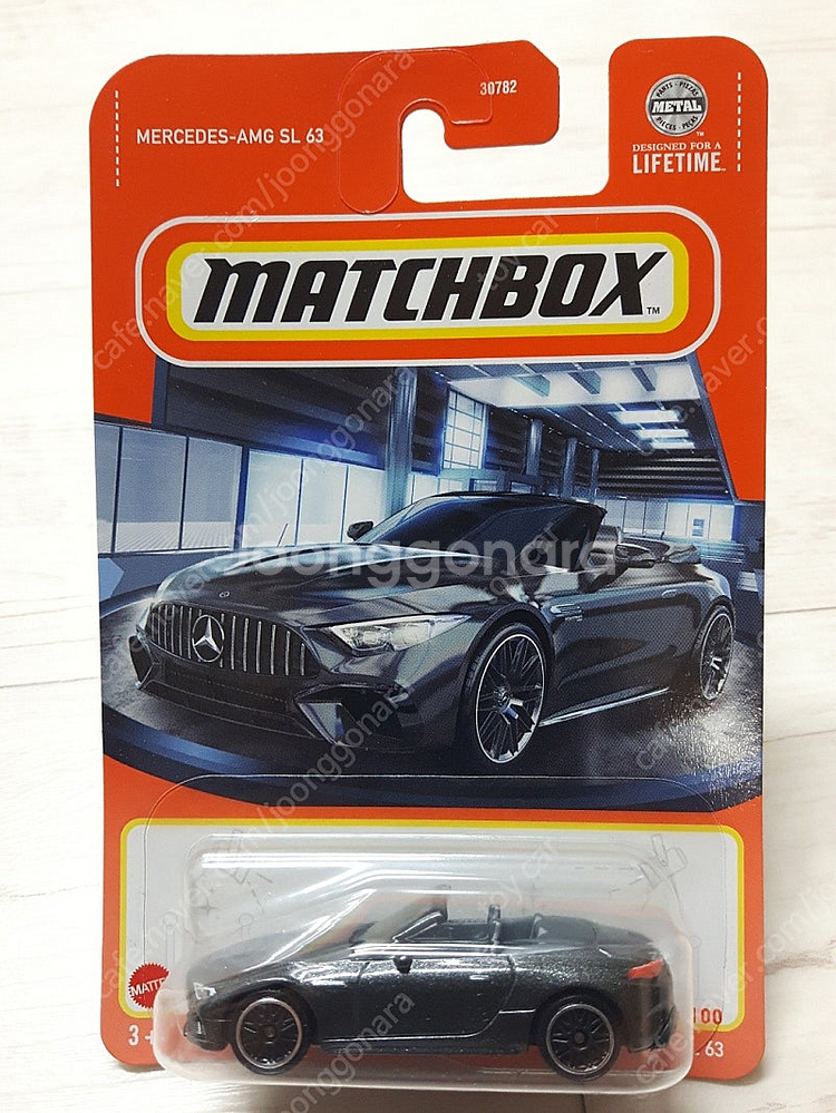 매치박스 메르세데스 벤츠 AMG SL63 컨버터블 다크--4