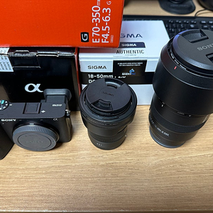 소니a6700, sigma1850, 70350g 판매합니다