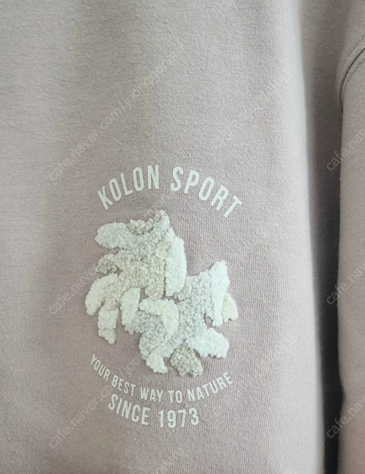 [코오롱스포츠] 남녀공용 스몰 그래픽 맨투맨--4