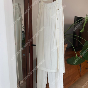 파르뱅 린넨 팬츠스커트 (LINEN BACK POCKET PANTS SKIRT_IVORY)