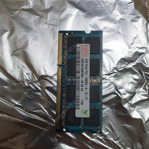 노트북 램 메모리 ddr3 4g×2개 팝니다.