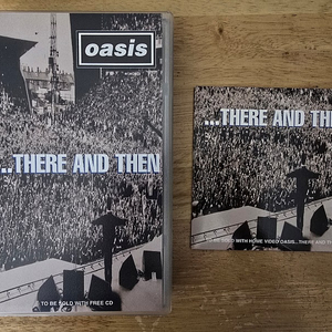 VHS oasis 오아시스 - There And Then 비디오 + CD