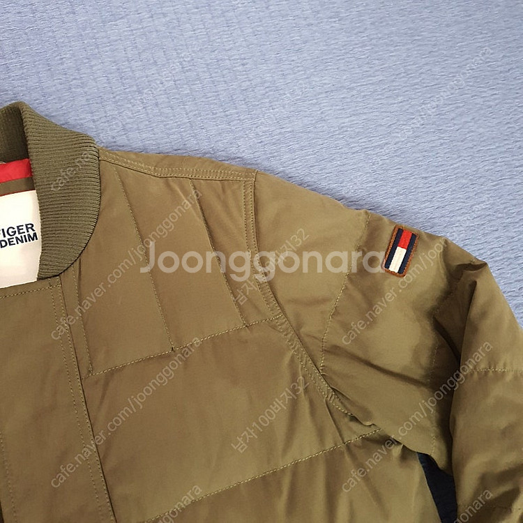 남자100 타미힐피거 패딩 블루종 자켓--2
