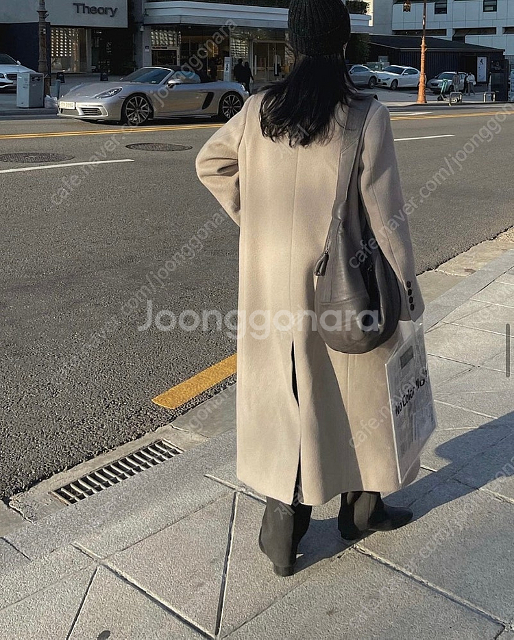 shop.ged 게드 싱글 롱 코트/ 그레이--1