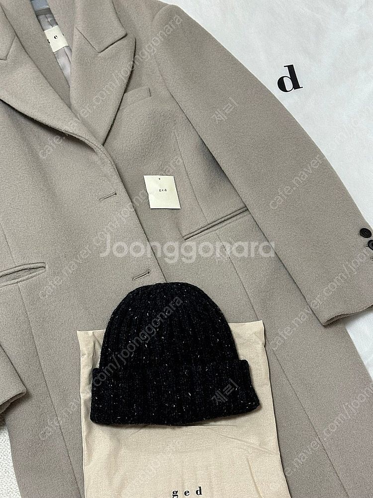 shop.ged 게드 싱글 롱 코트/ 그레이--3