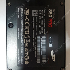 삼성 860 PRO 256GB (고급, 53800)와 850 PRO 256GB (고급, 37800) SSD 판매