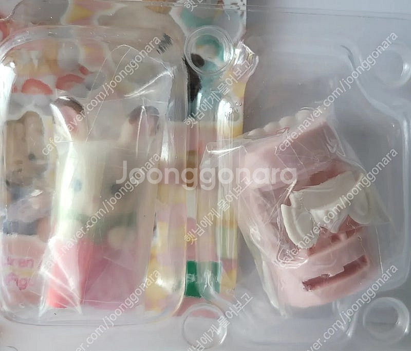 실바니안 아기케이크 롤케익자동차와 딸기초코토끼아기 미개...--0