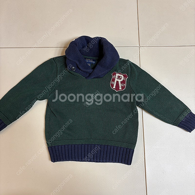 남아 폴로 키즈 polo kids 니트 집업 3T 10...--4
