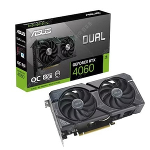 ASUS DUAL 지포스 RTX 4060 O8G OC D6 8G 정품 신품판매합니다